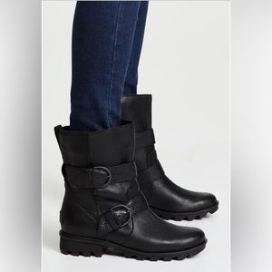Women’s Sorel Phoenix Moto Leather Boots 8.5
